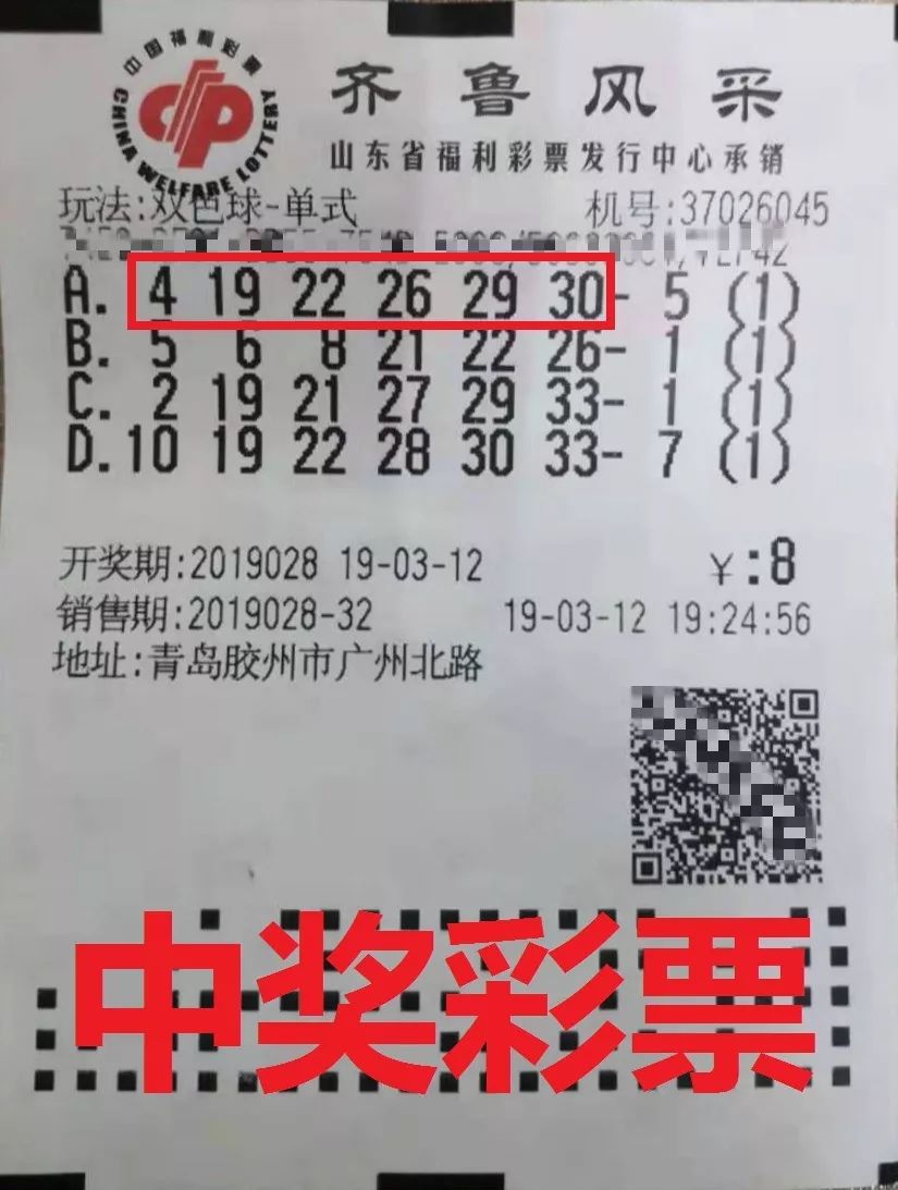 2019年双色球第4期开奖揭晓，幸运数字的碰撞与期待双色球2022年142期开奖号码结果查询表