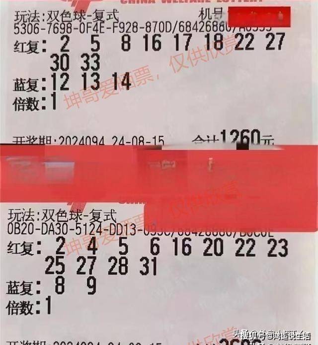 揭秘双色球94期，晒票图背后的故事与彩民心声双色球94期晒票分享