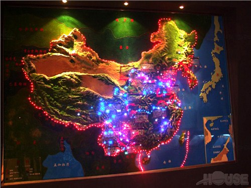 探索中国地理之美，沉浸式体验—从中图沙盘模型看中华大地中国地形图3d沙盘模型