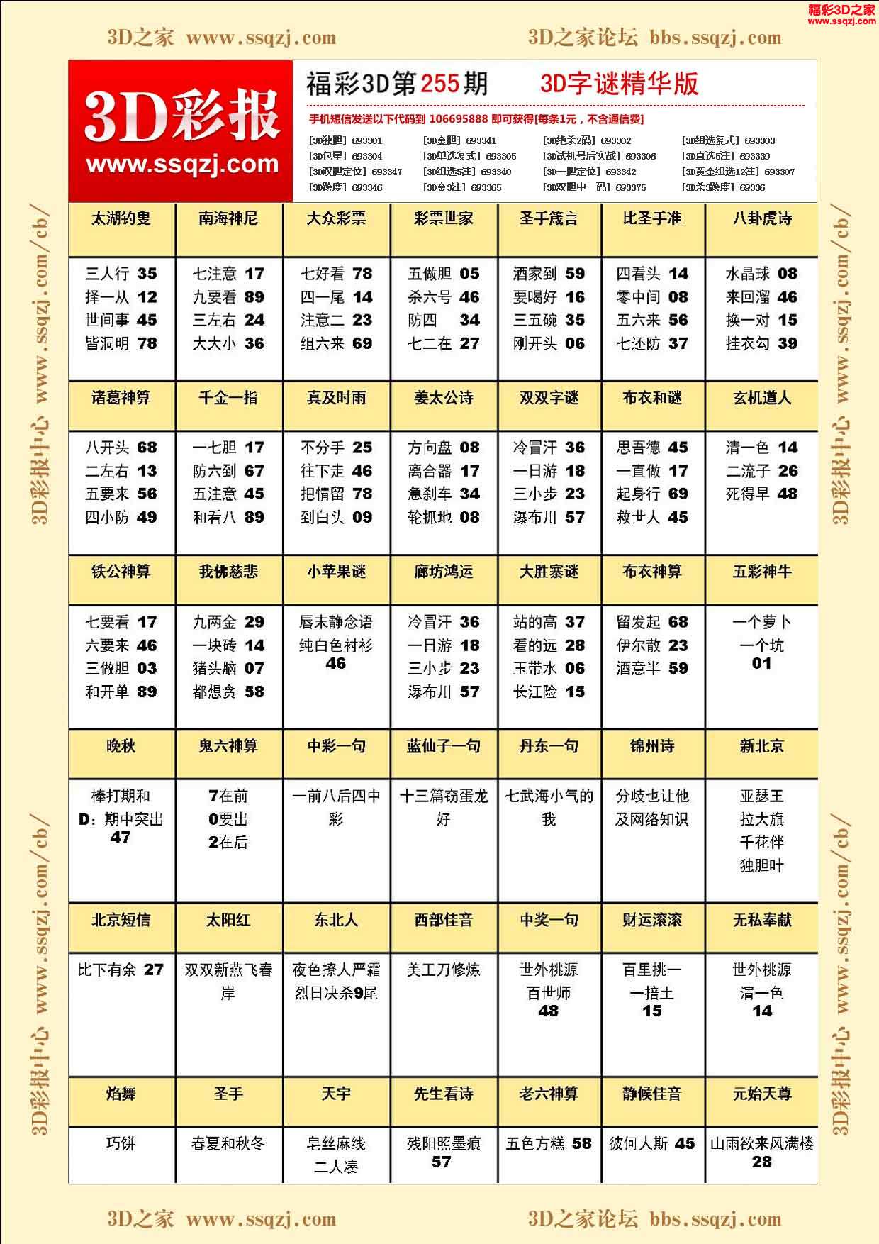 福彩3D红五字谜图库总汇，解锁幸运的秘密福彩3d红五字谜图库总汇302期